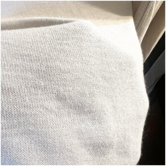 Nieman Marcus Women’s Silk Cashmere Blend Wrap Sweater Cream Size Small - Picture 9 of 13